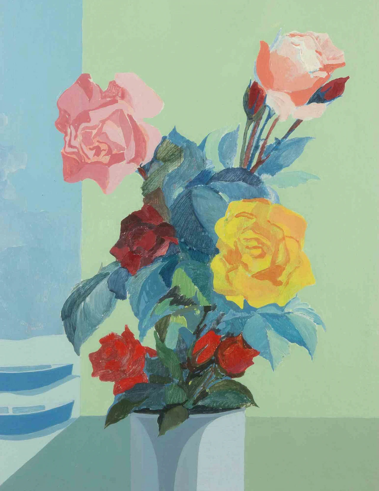 Antonio Mellone, Still Life, Oil Painting 2000s 3