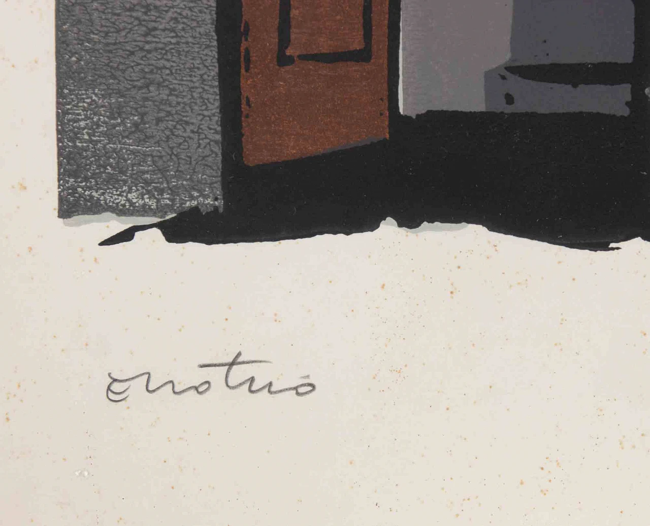 Enotrio Pugliese, Senza titolo, Acquaforte Anni 2000 3