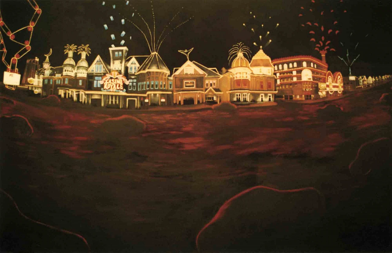 Dario Cusani, Un Casinò di Luci Reali - Un Casinò di Luci Reali, Acrilico Anni 2000 1