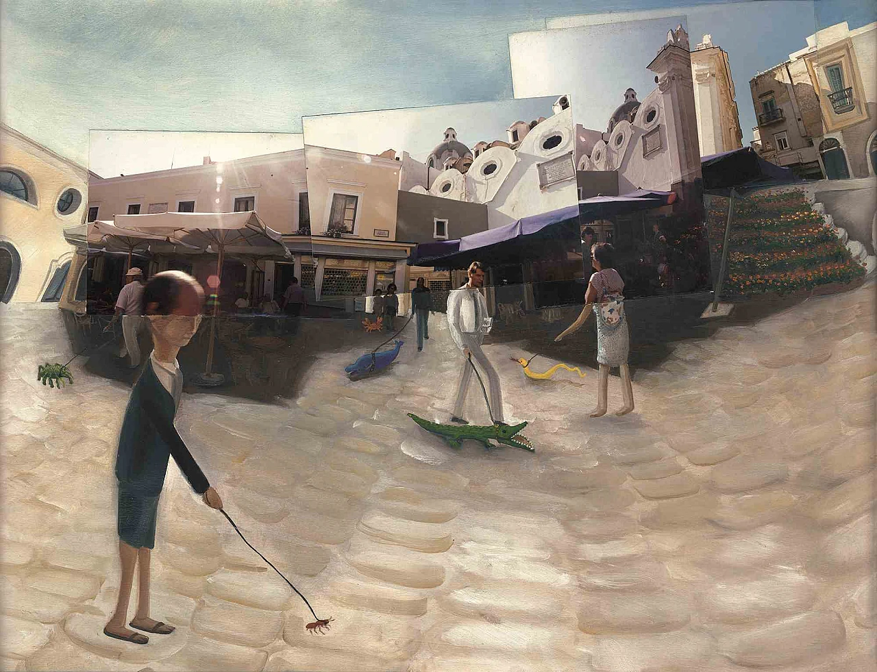 Dario Cusani, VIRTÙ ECCENTRICA - Eccentrica virtù, foto su pittura a olio Anni 2000 1