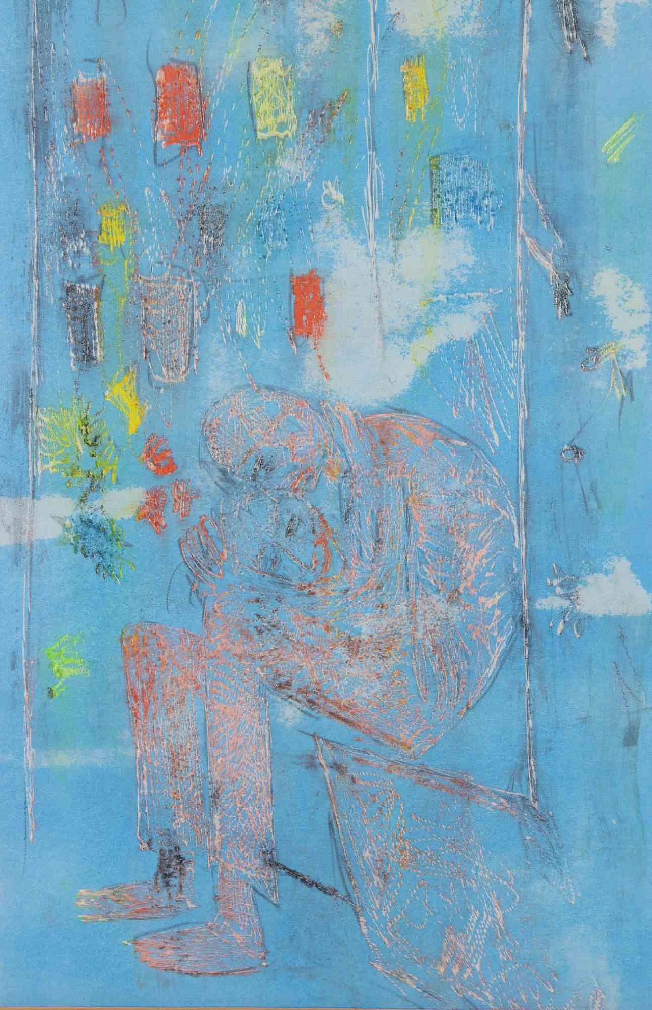 Artist XX century, Abstact Composition, Mixed Media 2000s 4