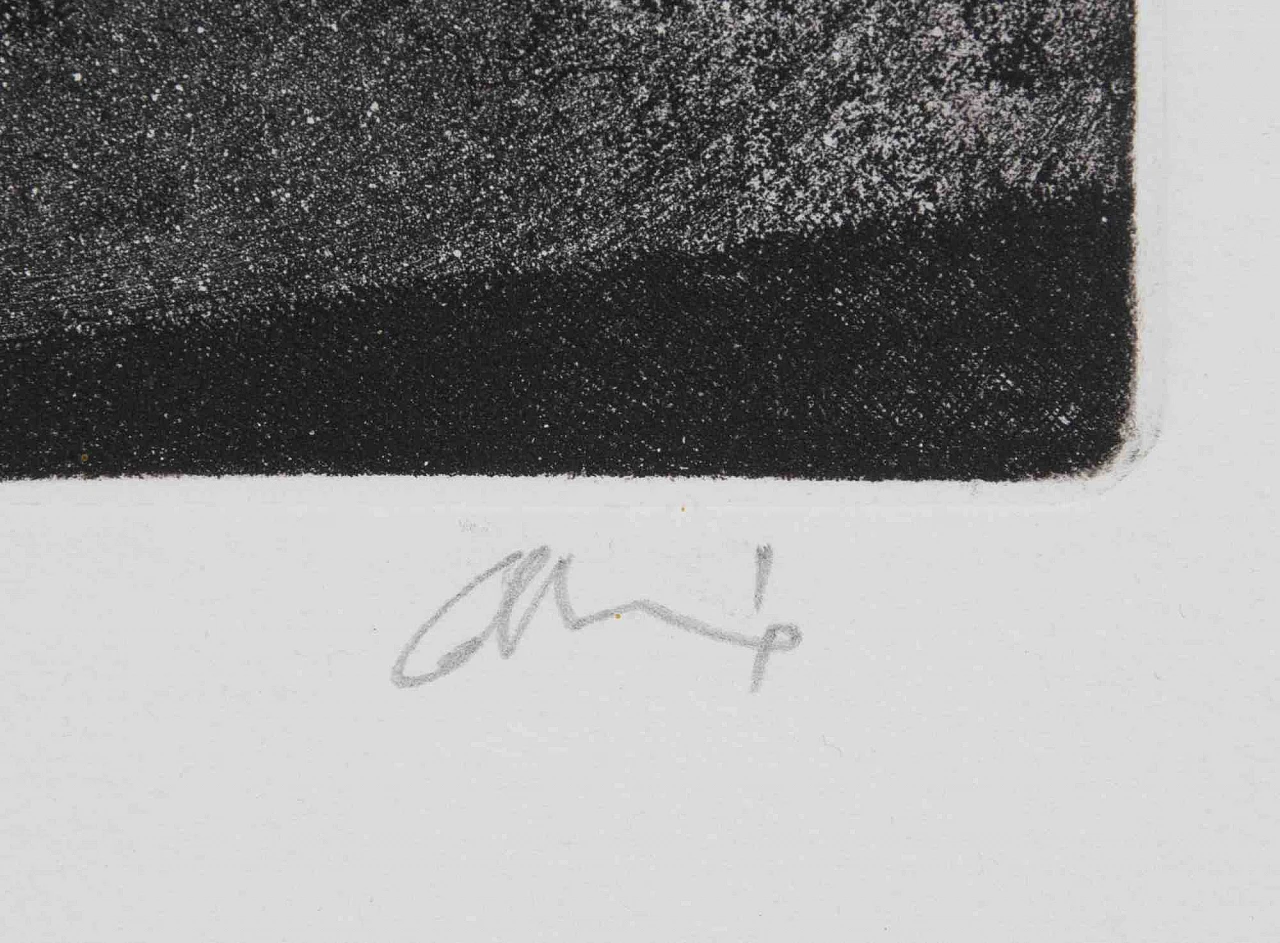 Ennio Calabria, Falconiere, Acquaforte Anni 2000 2