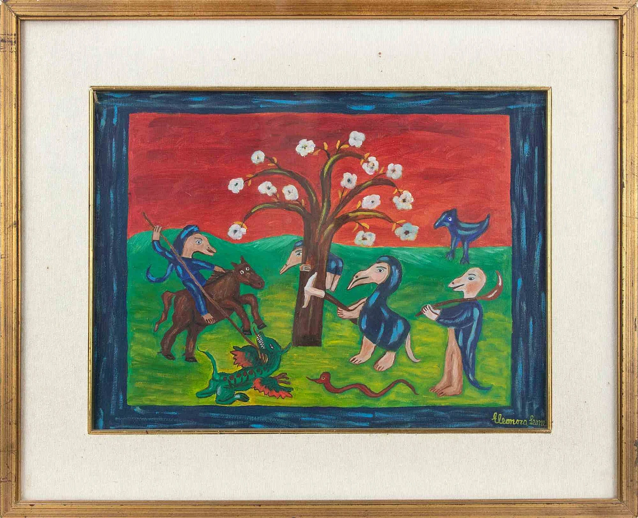 Eleonora Leone, Untitled, Oil on Canvas 2000s 1