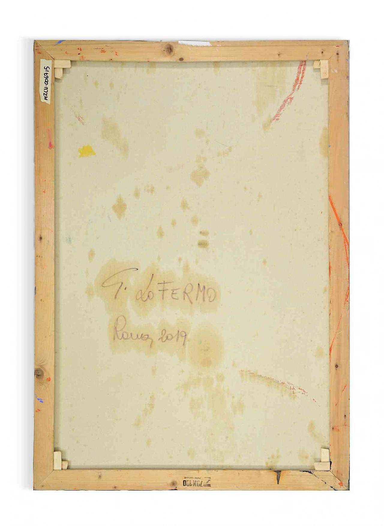 Giorgio Lo Fermo, Abstract Expressionism, Oil on Canvas 2000s 2