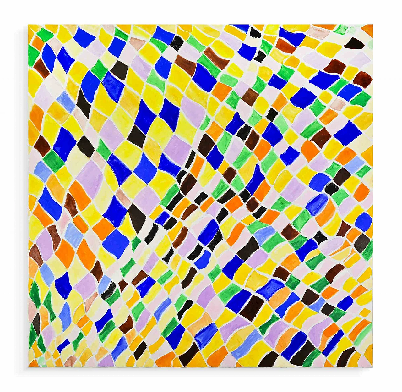 Giorgio Lo Fermo, Reticulum, Oil on Canvas 2000s 1