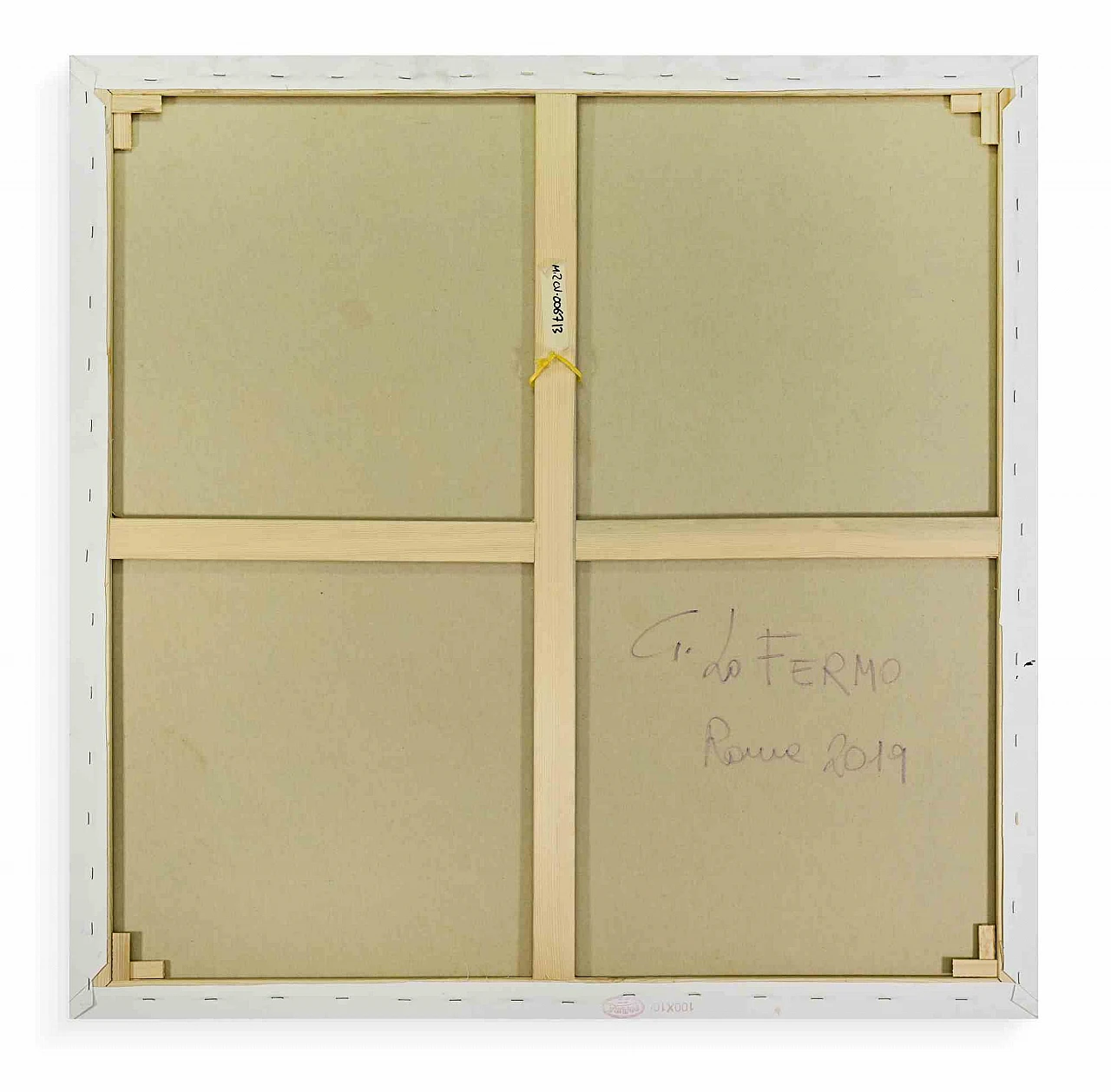 Giorgio Lo Fermo, Reticulum, Oil on Canvas 2000s 2