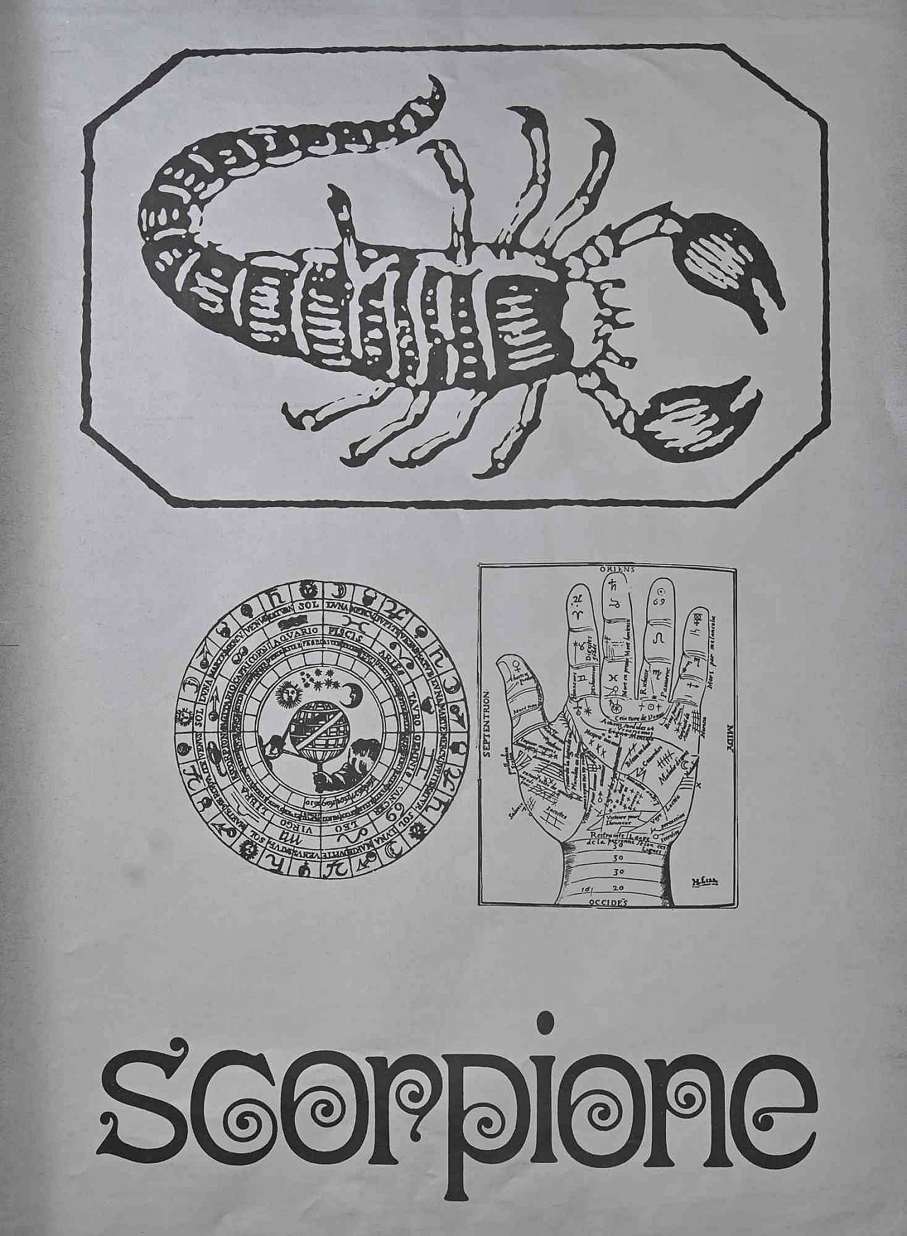 Sergio Barletta, Scorpione, Serigrafia 1960-1979 1