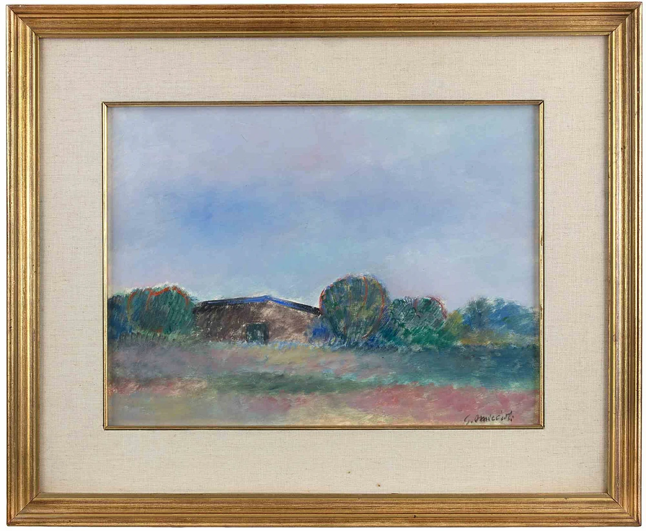 Giovanni Omiccioli, Paesaggio, Pittura ad olio Anni 2000 1