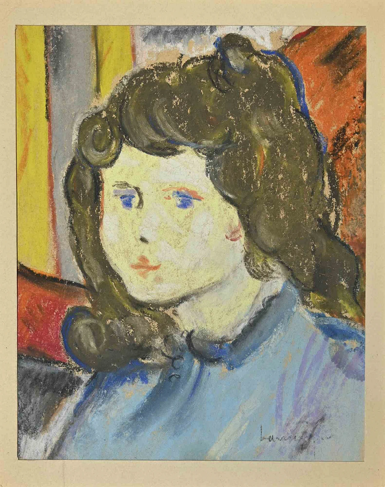 Jean Lasnier, Ritratto, Disegno Anni 2000 1