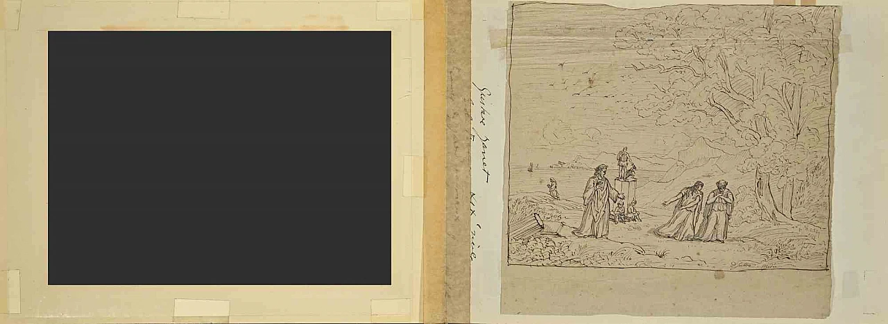 David Sutter, conversazione, disegno Anni 2000 2