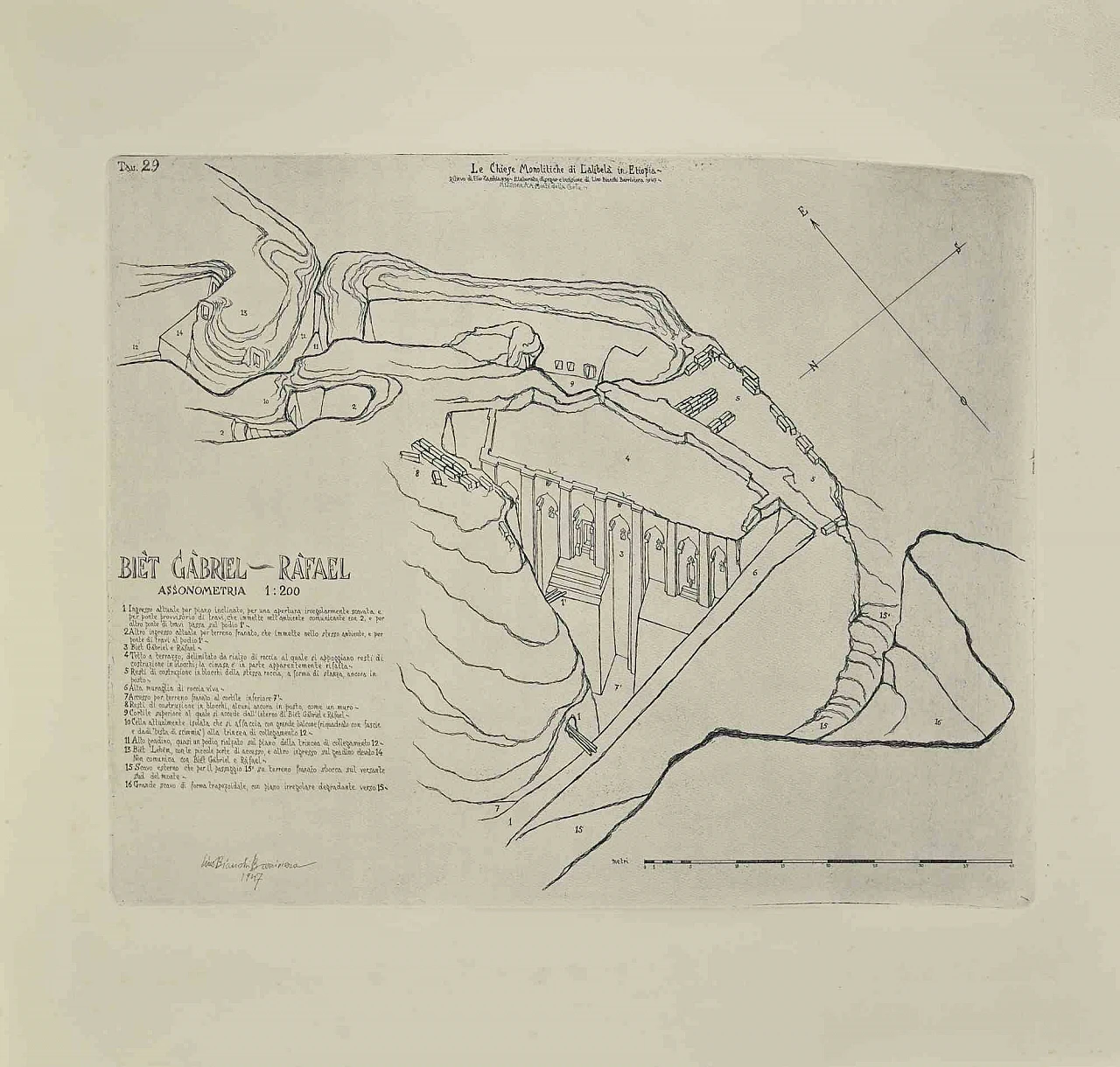 Lino Bianchi Barrivera, Biet Gabriel - Rafael, Etching 1920s-1930s 1