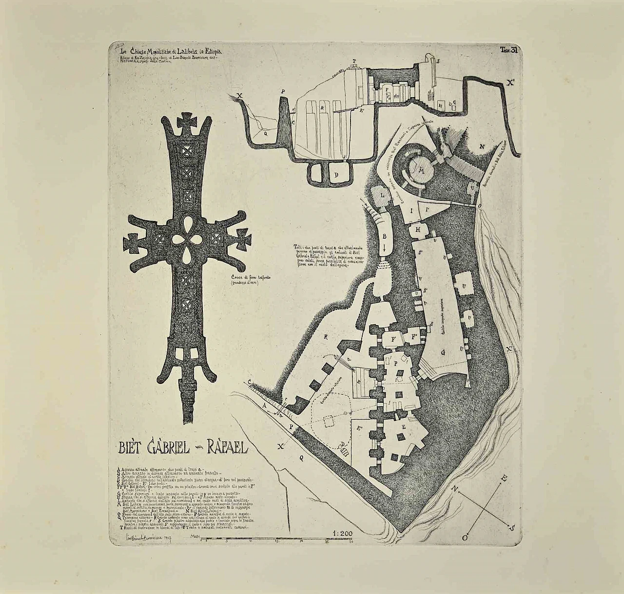 Lino Bianchi Barrivera, Biet Gabriel - Rafael, Etching 1920s-1930s 1