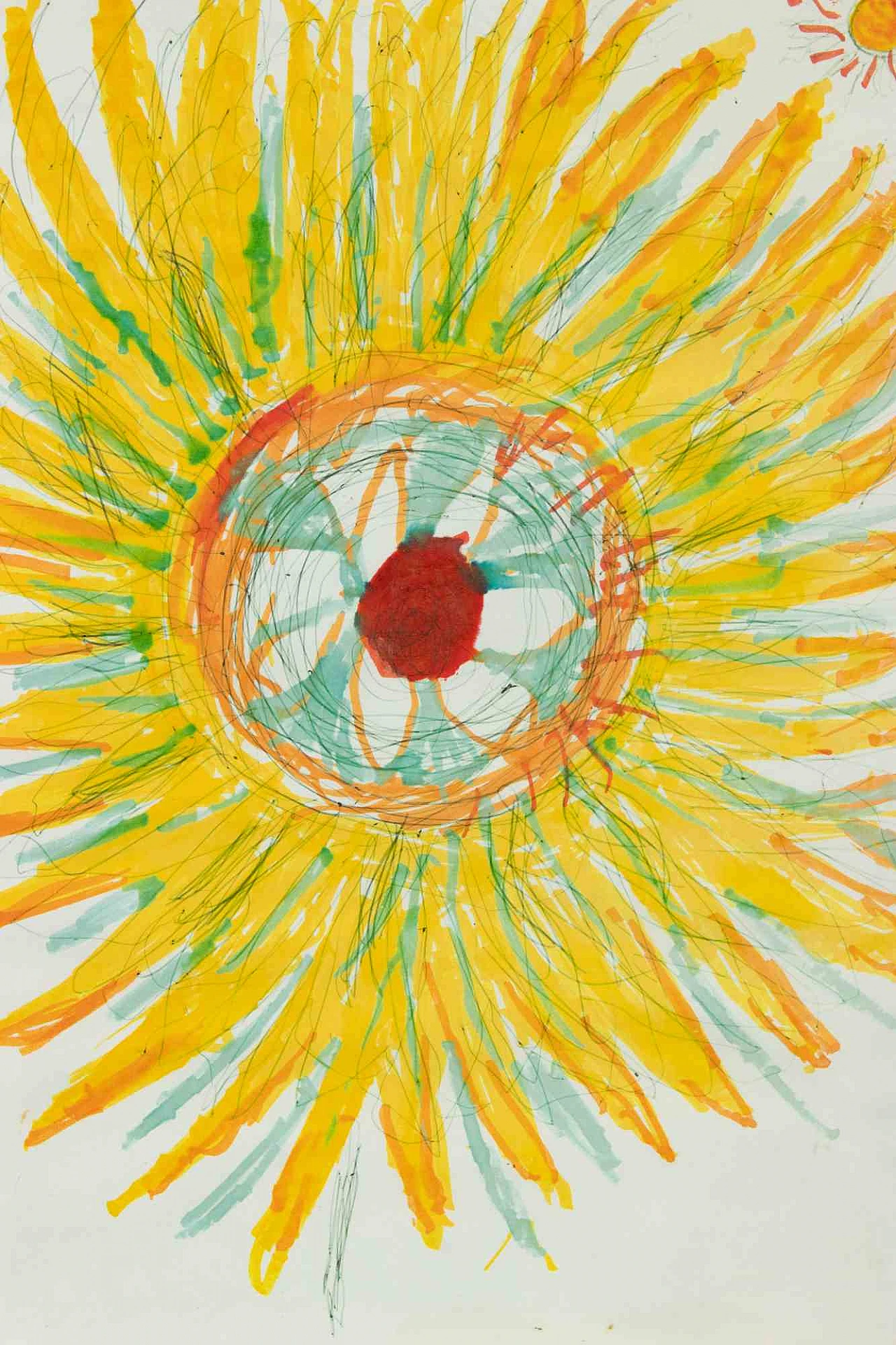 Artista XX secolo, Sole, Tecnica mista Anni 2000 2