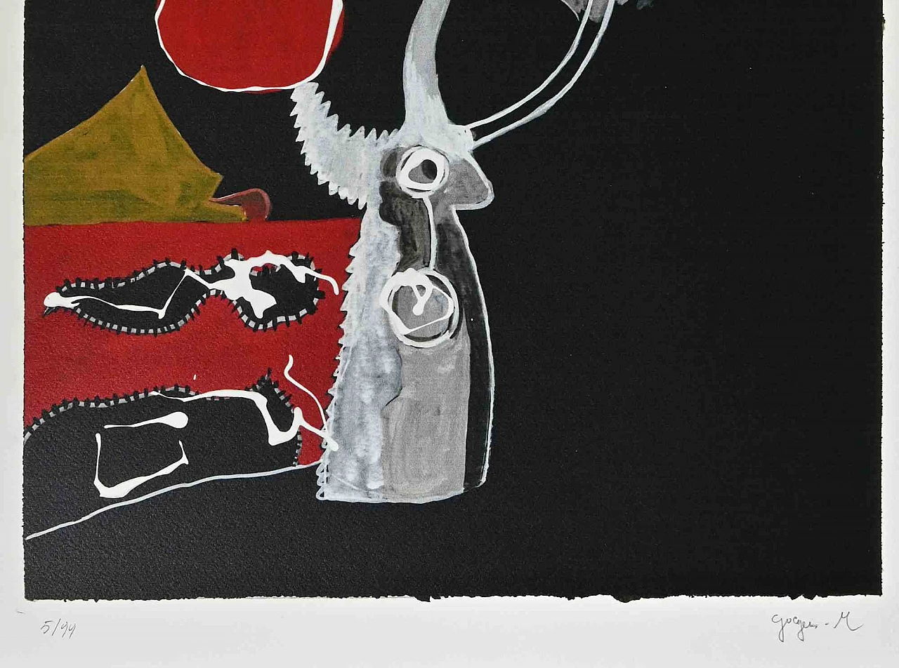 Martine Goeyens, Tribute to Mirò, Digital Print 2000s 2