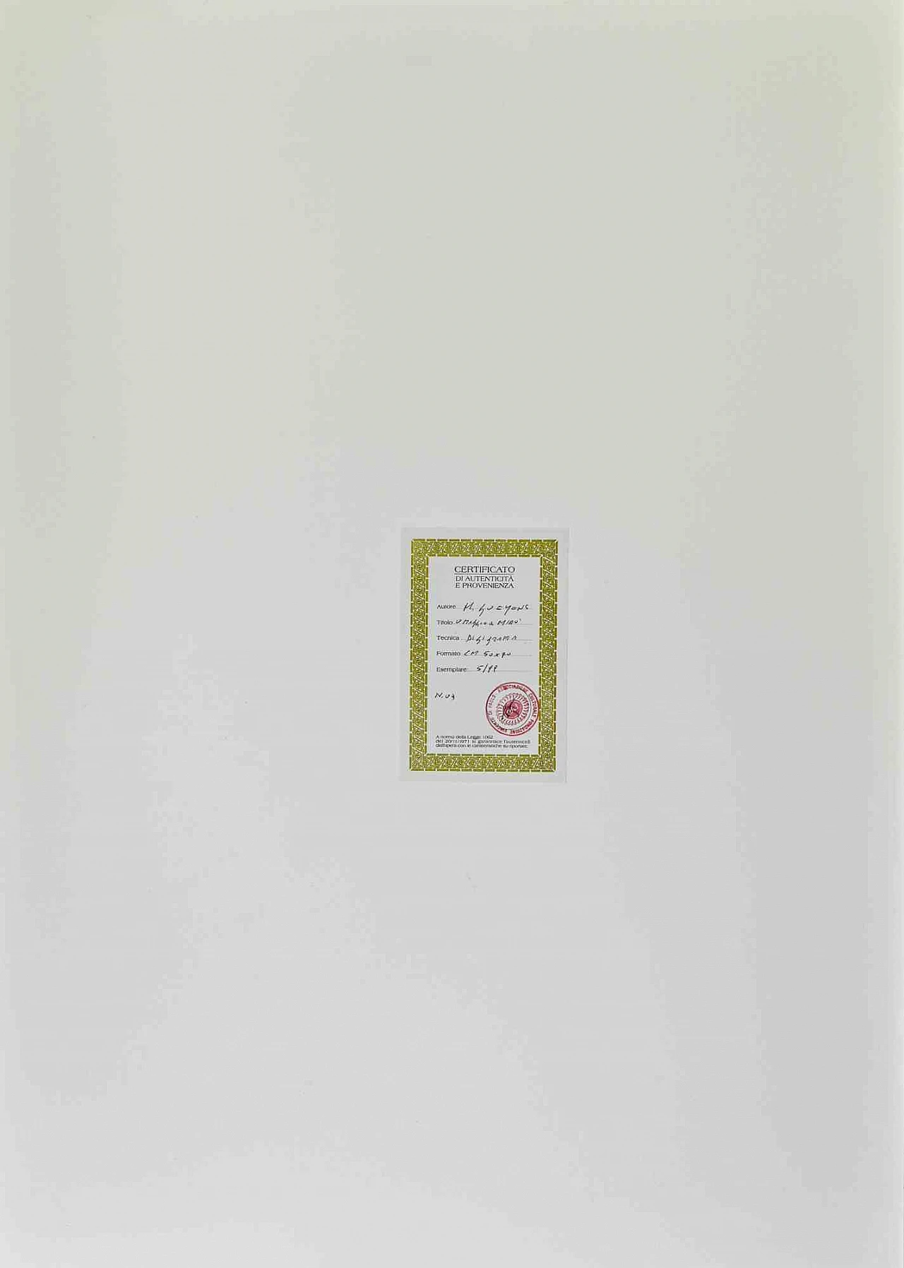 Martine Goeyens, Tribute to Mirò, Digital Print 2000s 3