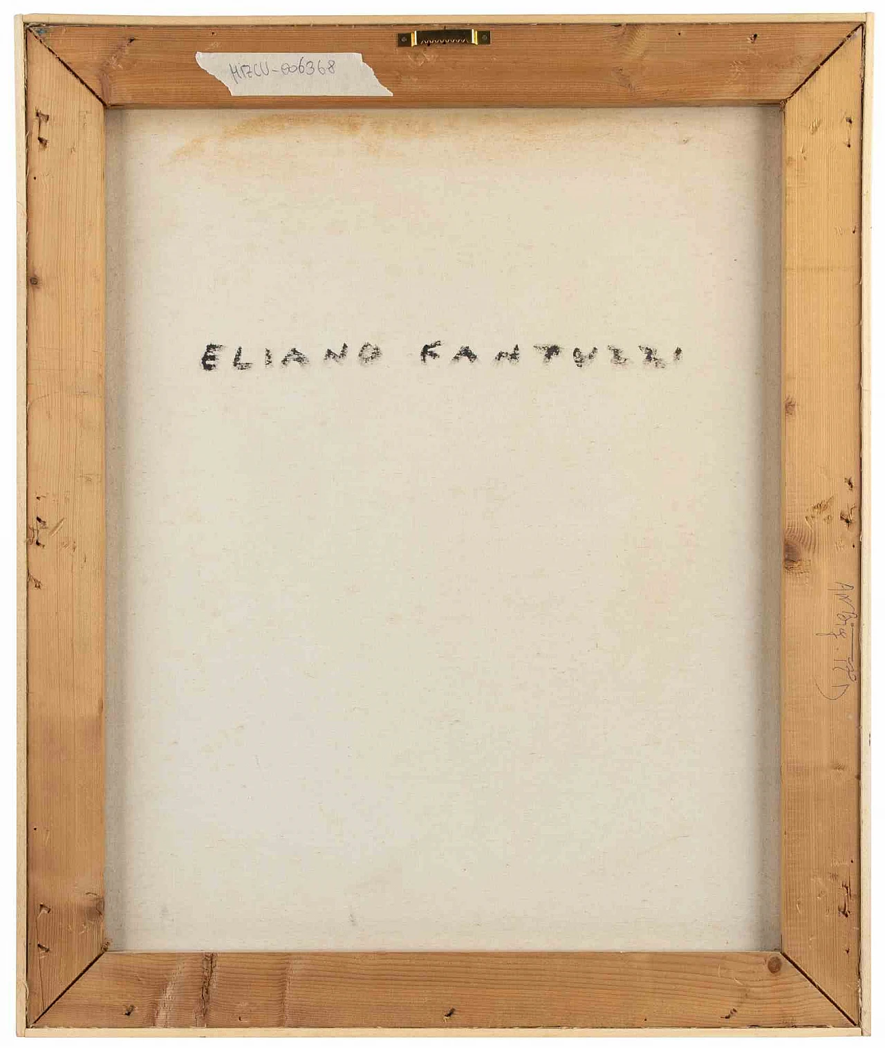 Eliano Fantuzzi, Sotto la pioggia, pittura a olio Anni 2000 2