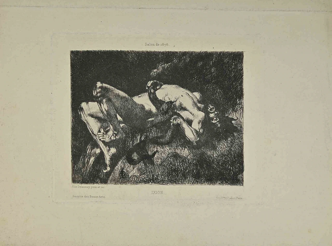 n.a., Ixion, Acquaforte '800 1