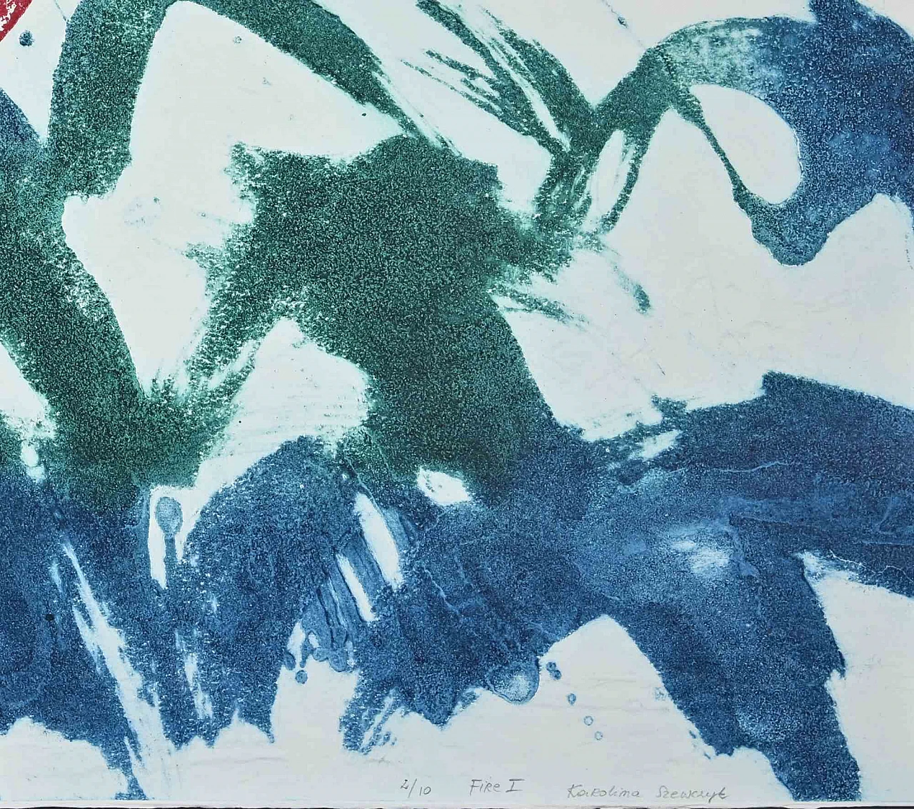 Karolina Szewczyk, Fire I, Etching 2000s 2