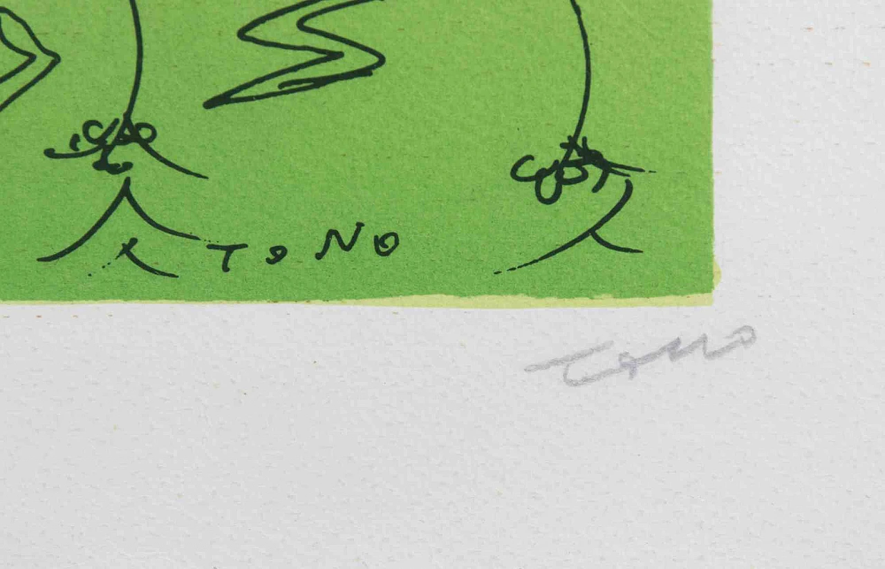 Tono Zancanaro, Maselinos Circeria Odissea, Lithograph 2000s 4