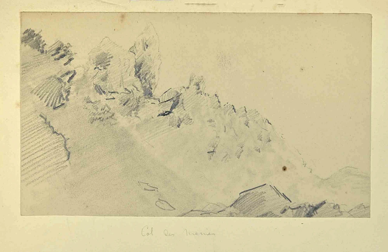 Joseph Alexandre Colin, Paesaggio, Disegno Anni 2000 1