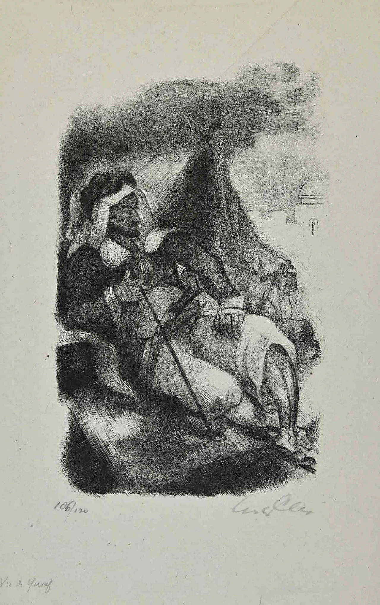 Unknown, Arab Man, Lithograph 2000s 1