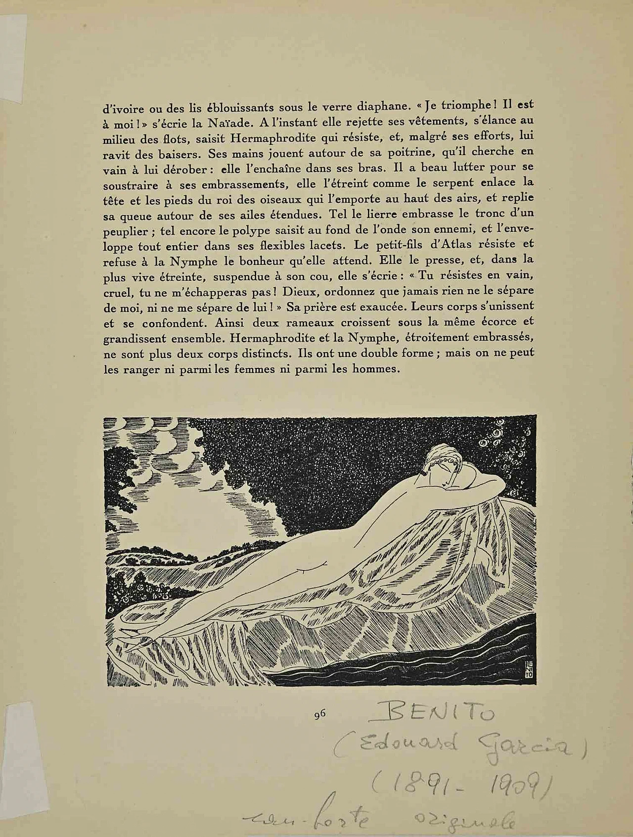 Edouard García Benito, Nudes, Lithograph 2000s 2