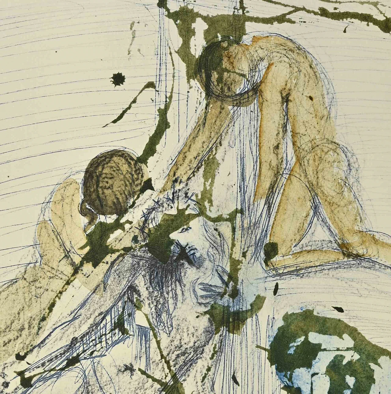 Salvador Dalì, De Cruce Deposito, Lithograph 1960s-1970s 2