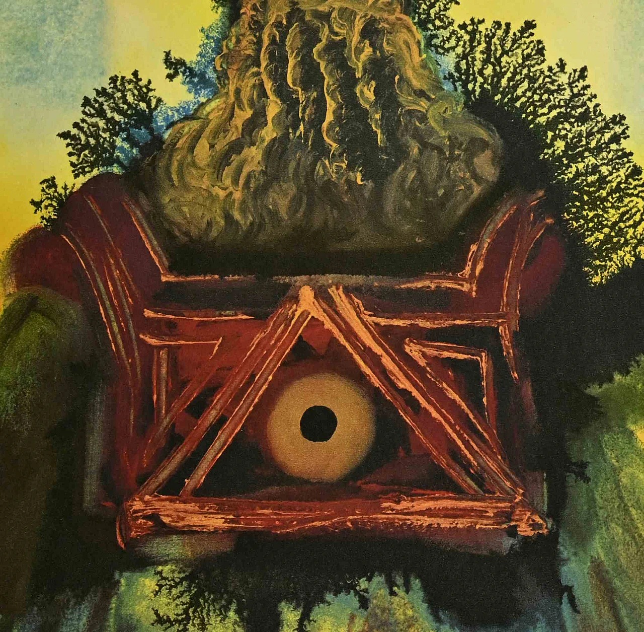 Salvador Dalì, The Ark Of The Covenant, Lithograph 1960s-1970s 3