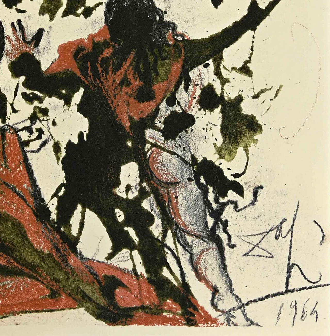 Salvador Dalì, La Trasfigurazione, Litografia 1960-1979 2