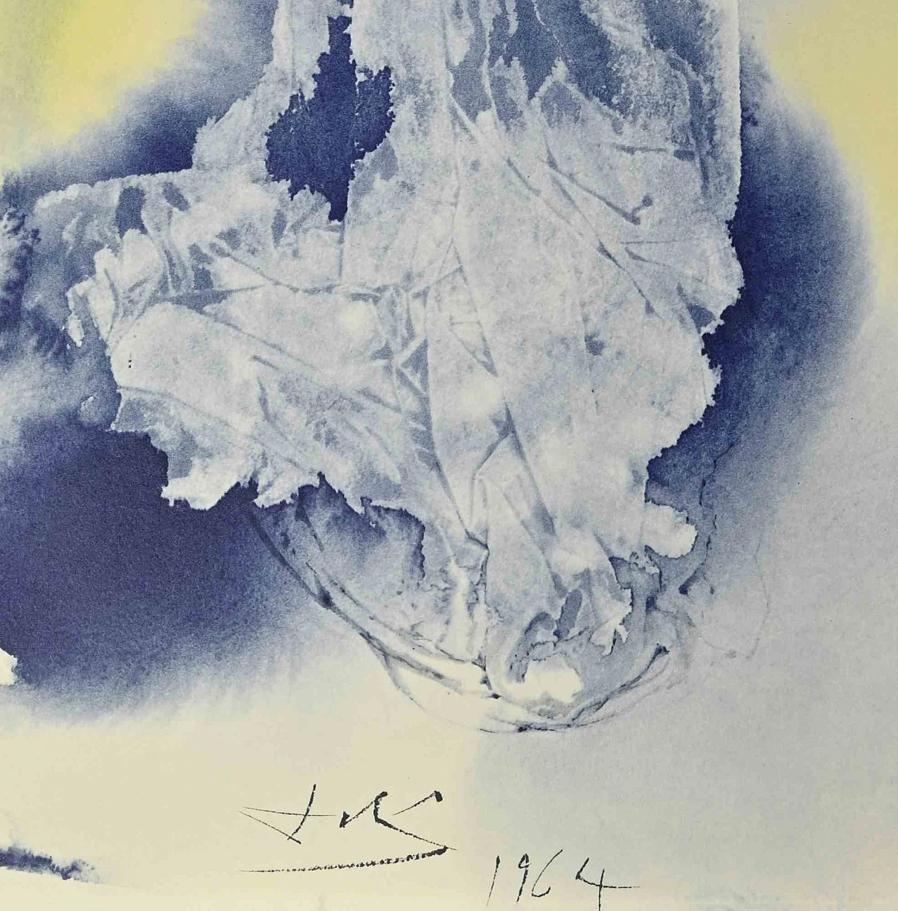 Salvador Dalì, The Spirit Is Willing, But The Flesh Is Weak, Lithograph 1960s-1970s 2