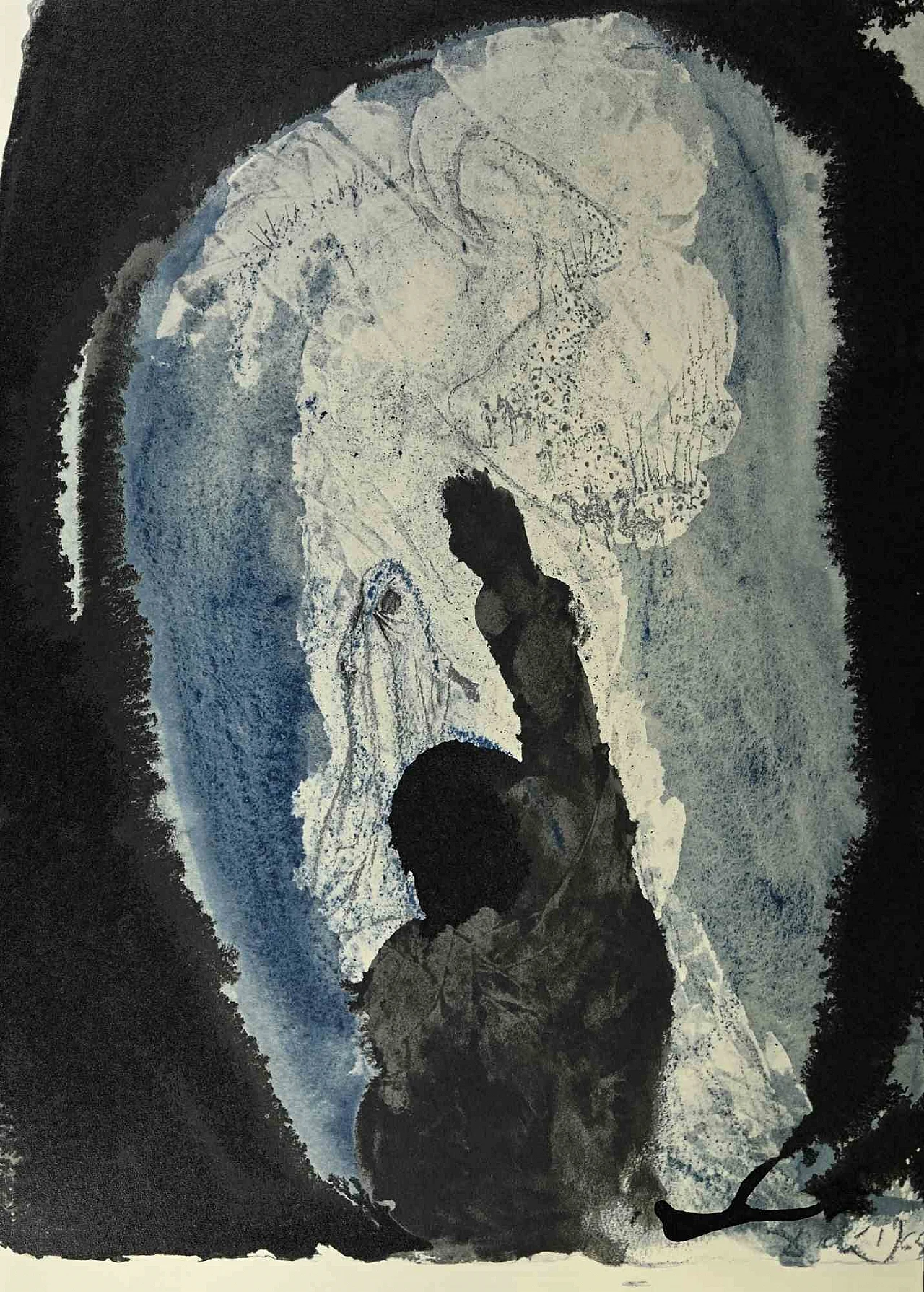 Salvador Dalì, Jeremiah's Prophecy Against King Joachim, Lithograph 1960s-1970s 1