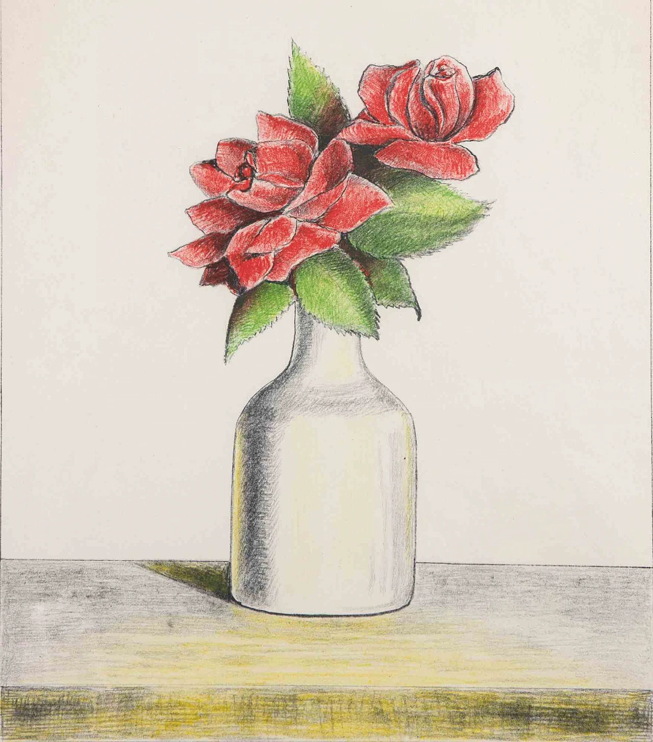 Fabio Failla, Vaso di fiori, Acquaforte 1960-1979 2