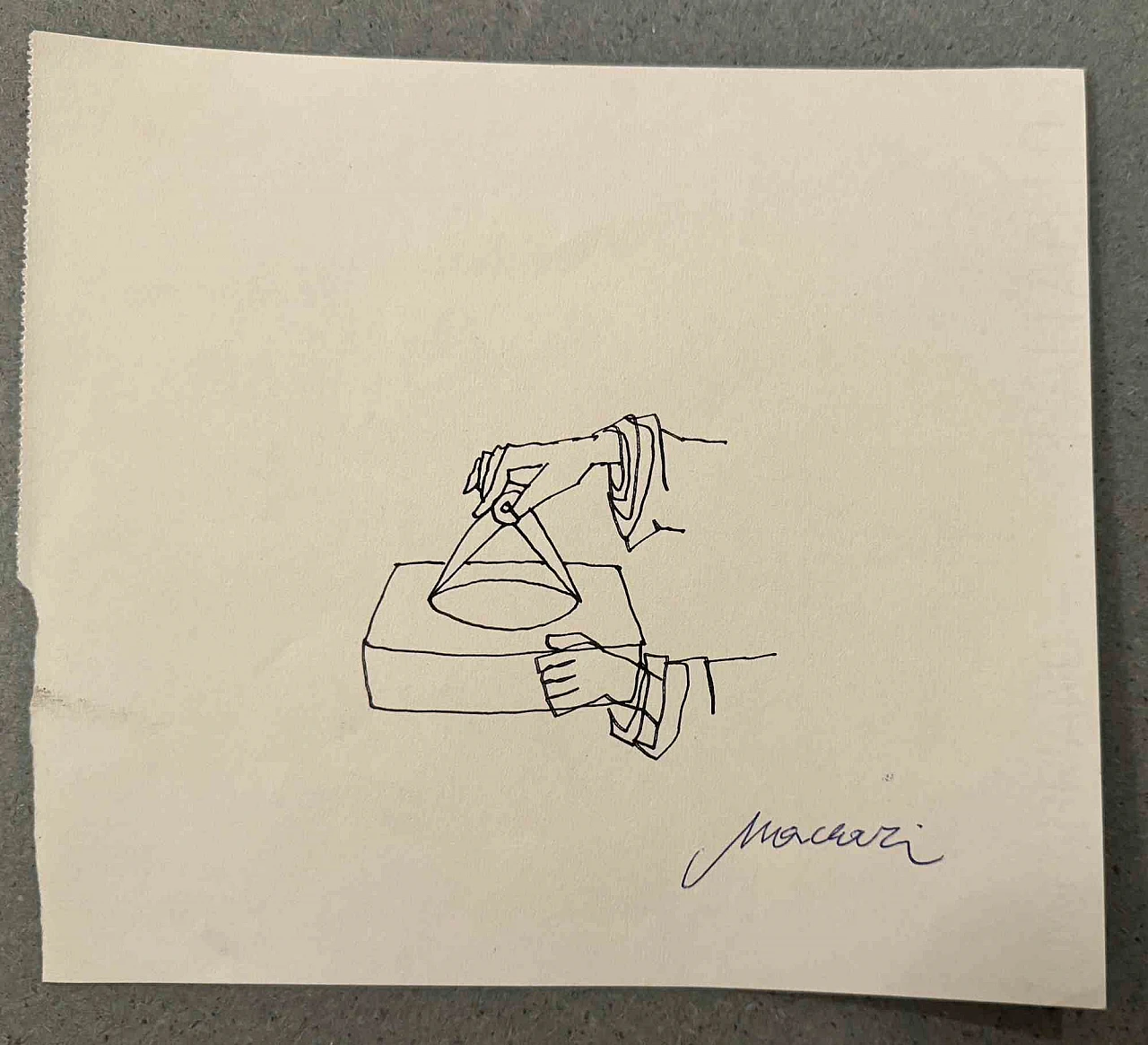 Mino Maccari, Misurazione, Disegno Disegno-Inchiostro Anni 2000 1