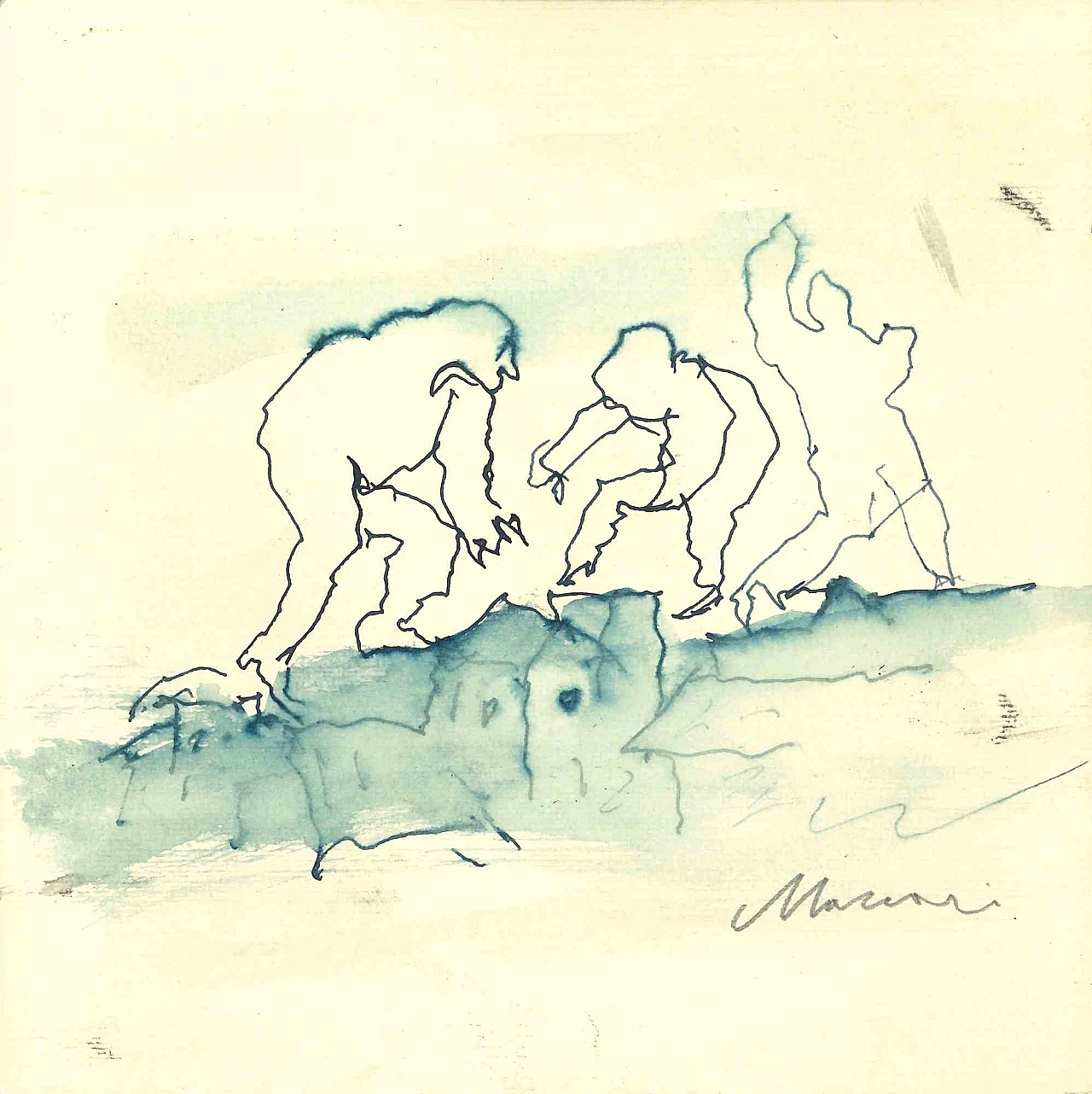 Mino Maccari, Danza, Disegno Disegno-Inchiostro Anni 2000 1