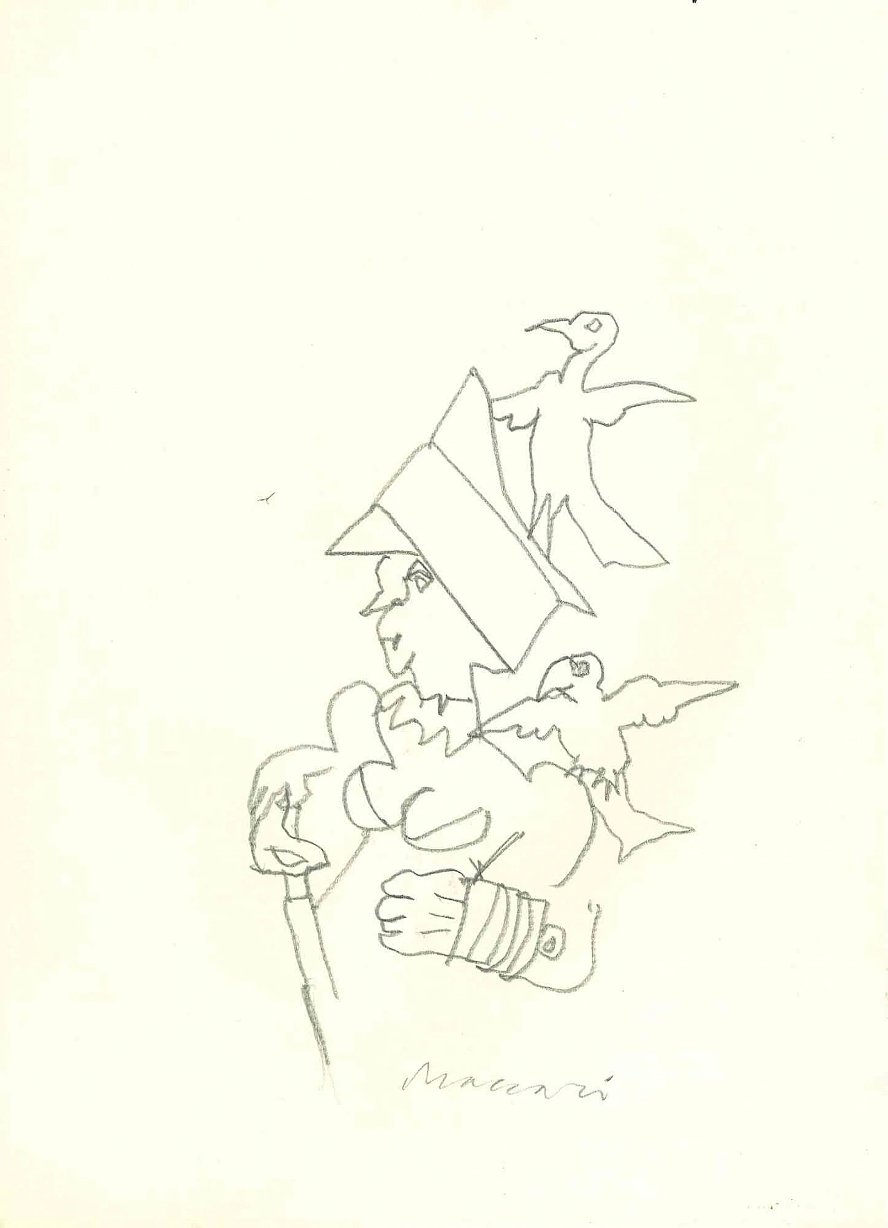 Mino Maccari, Figura, Disegno Anni 2000 1