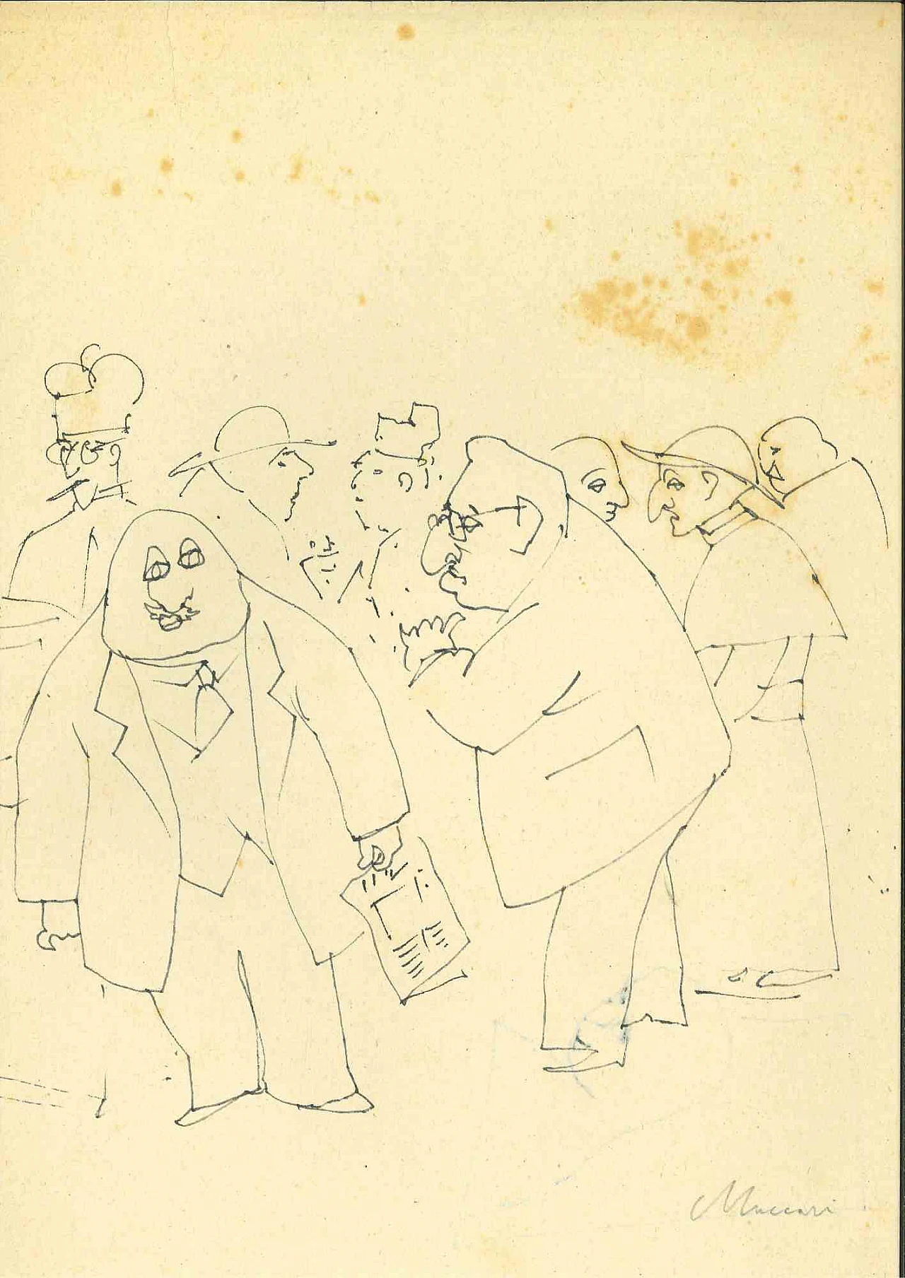 Mino Maccari, Raccolta, Disegno Disegno-Inchiostro Anni 2000 1