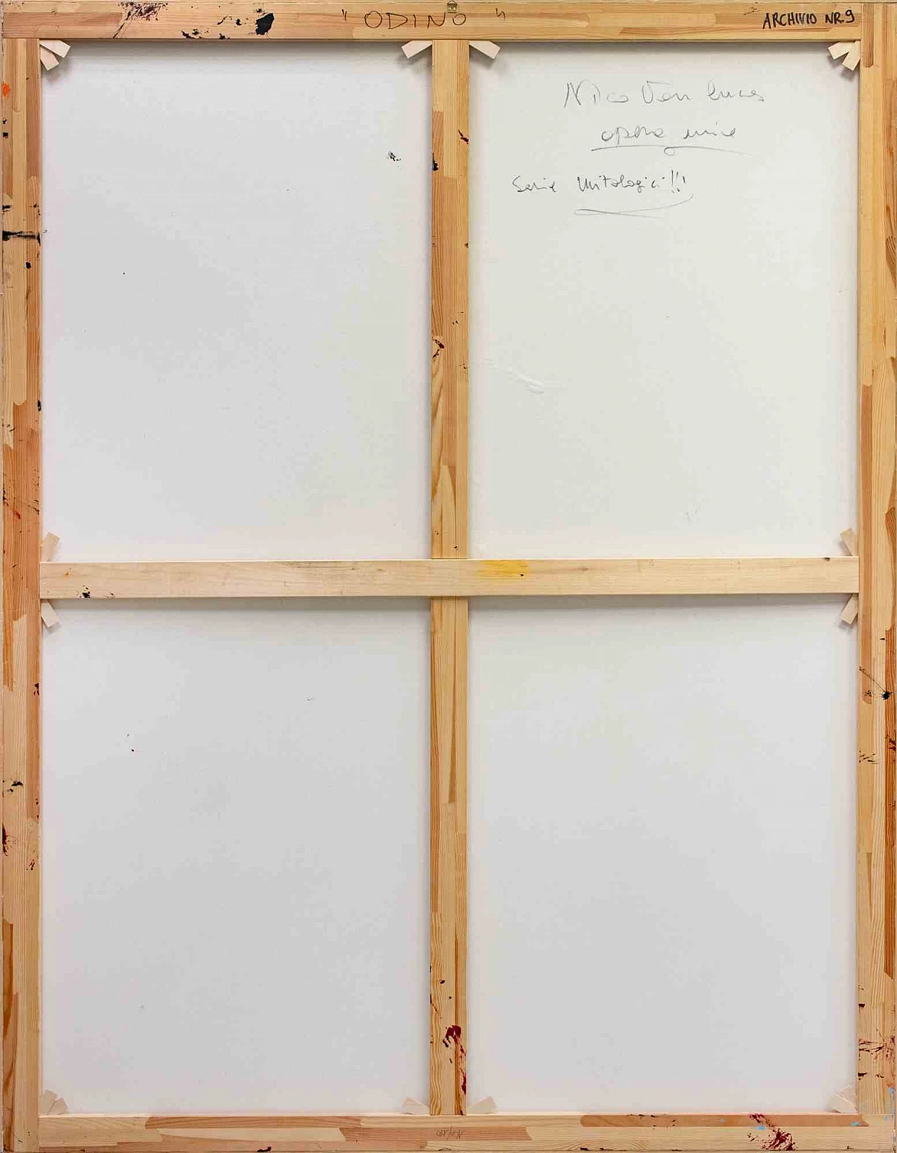 Nico Van Lucas, Odino, olio acrilico su tela Anni 2000 2