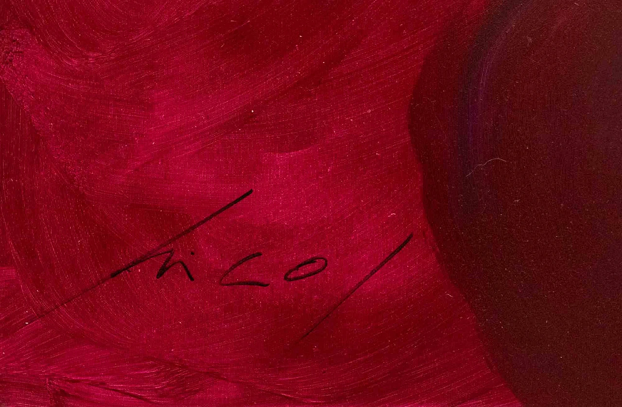 Nico Van Lucas, Odino, olio acrilico su tela Anni 2000 3