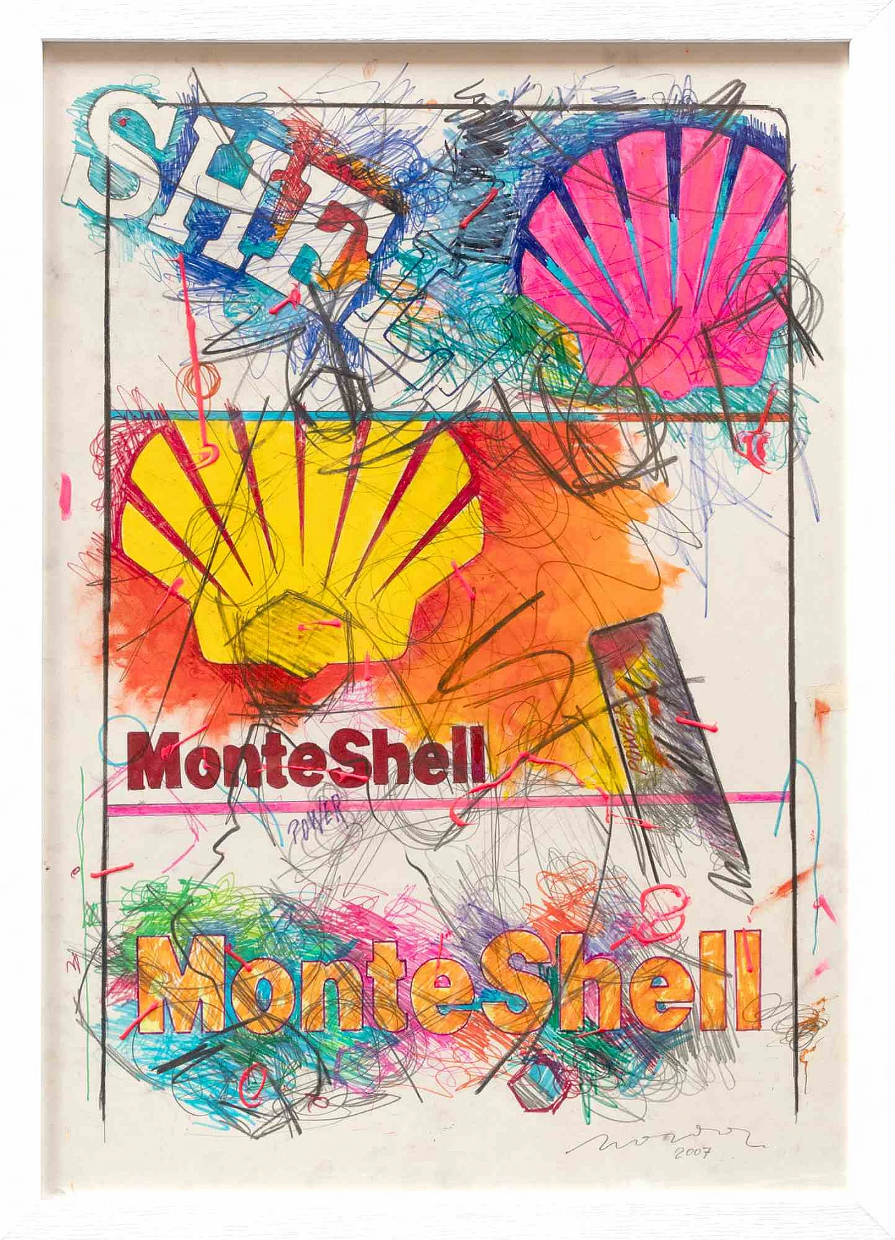 Enrico Manera, Monte Shell, Mixed Media 2000s 2