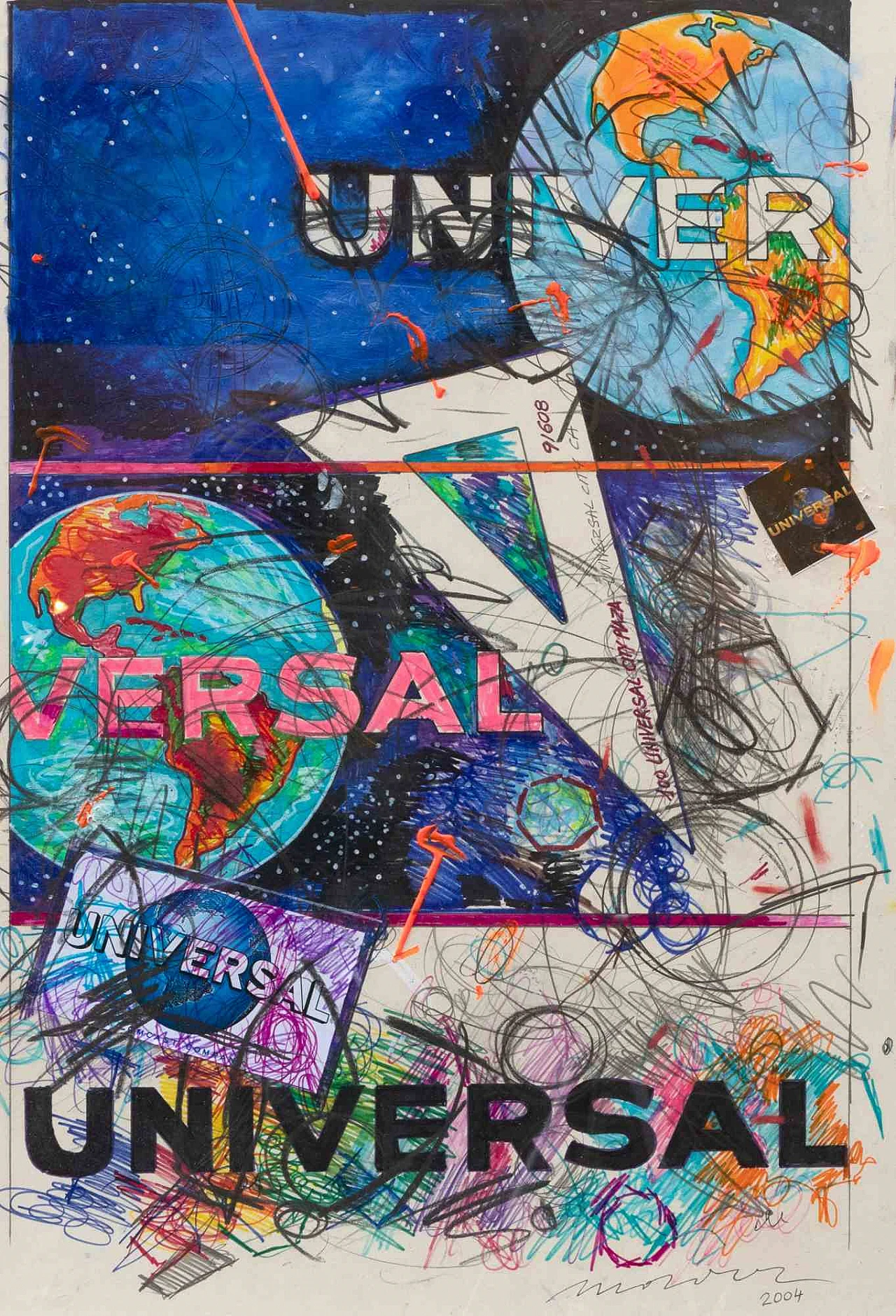 Enrico Manera, Universal, Mixed Media 2000s 2