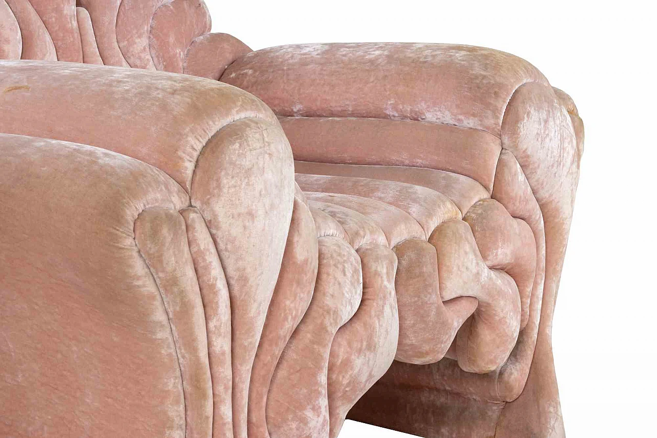 Roberto Fallani, poltrona vintage "Lavica" di Roberto Fallani 1980-1999 4