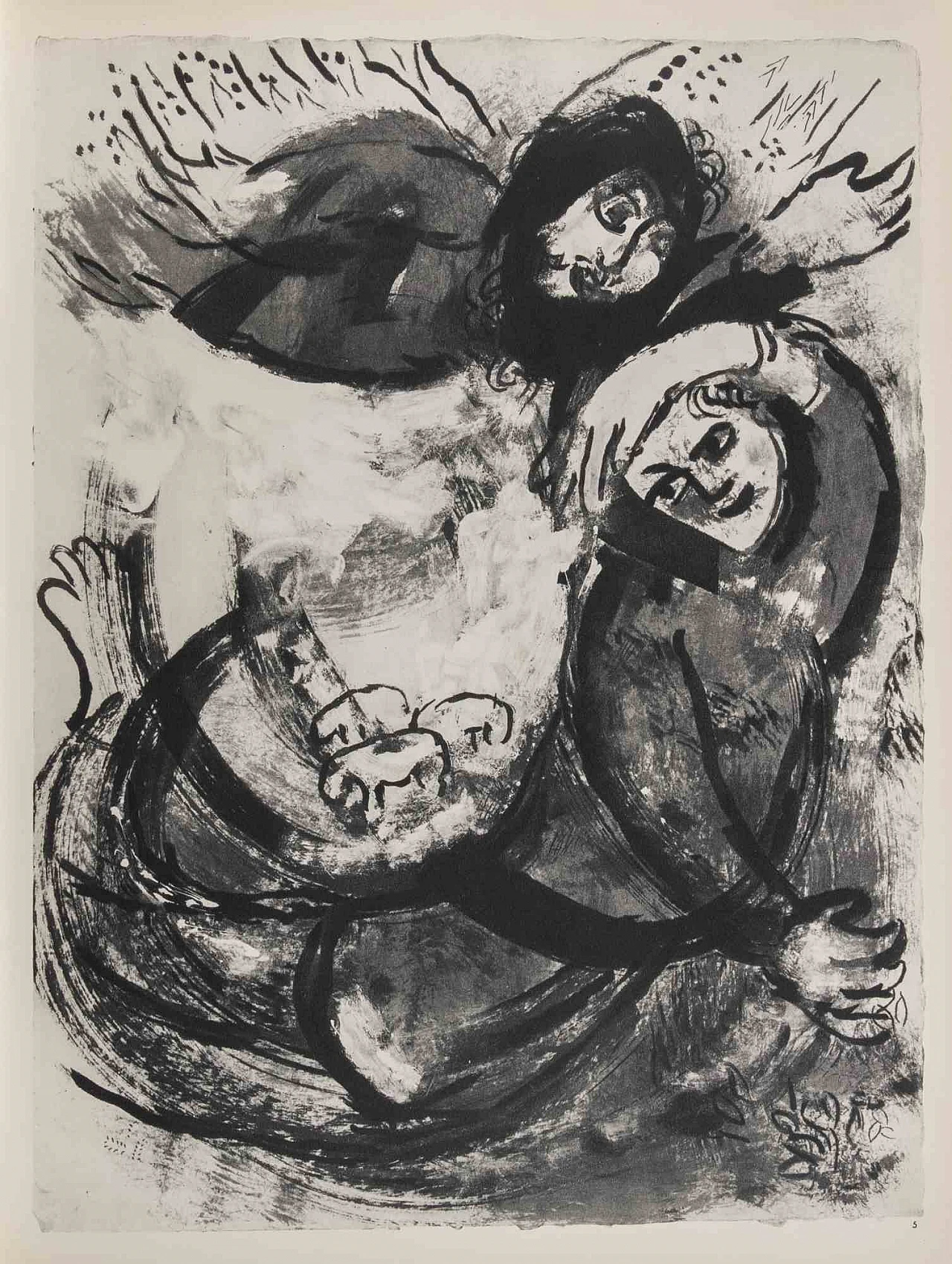 Marc Chagall, The Flood, Heliogravure 1960s-1970s 1