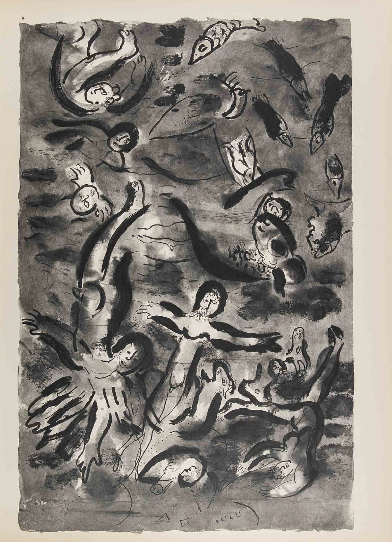 Marc Chagall, The Flood, Heliogravure 1960s-1970s 2