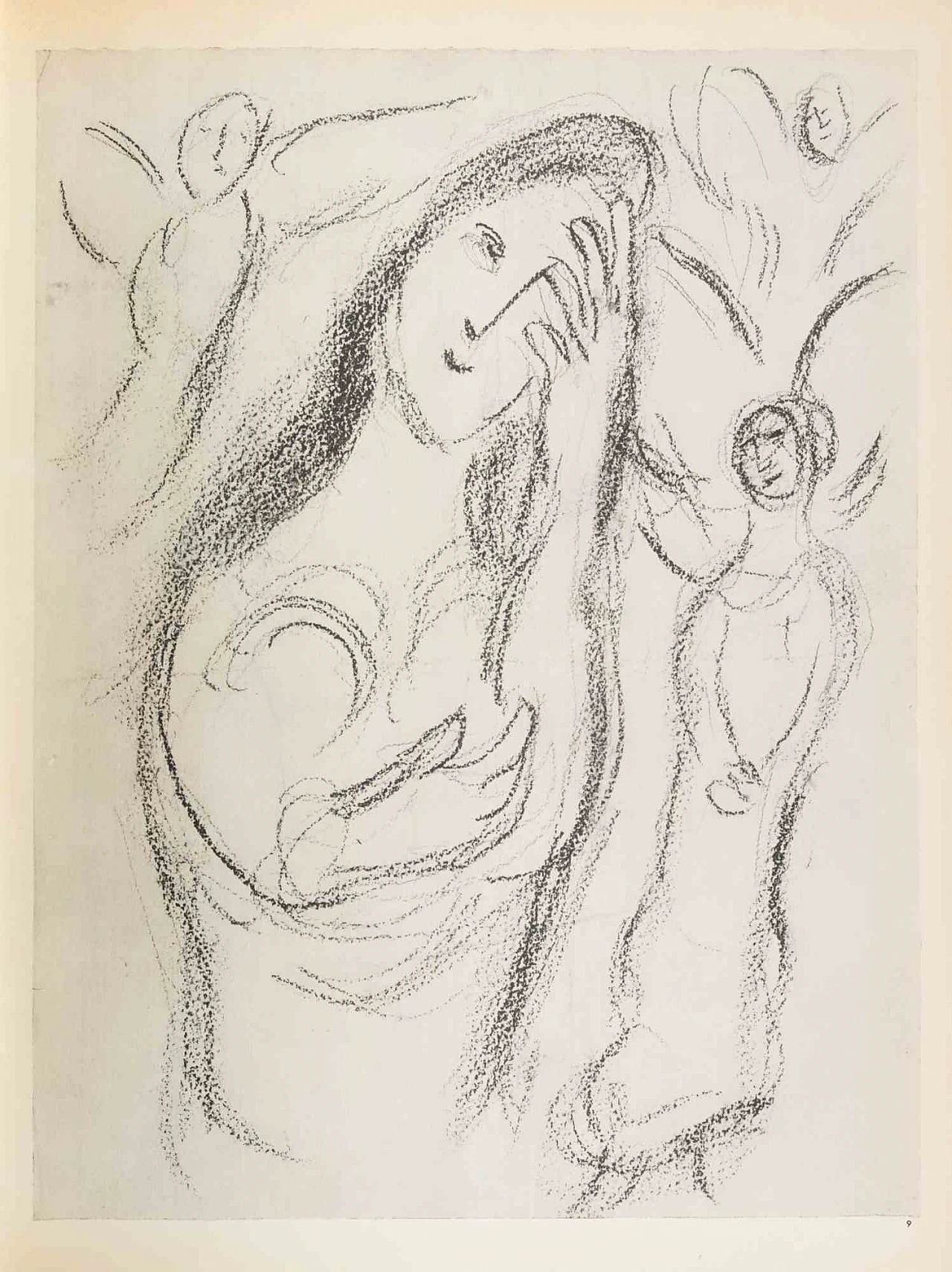 Marc Chagall, Sarah e gli angeli, Heliogravure 1960-1979 2