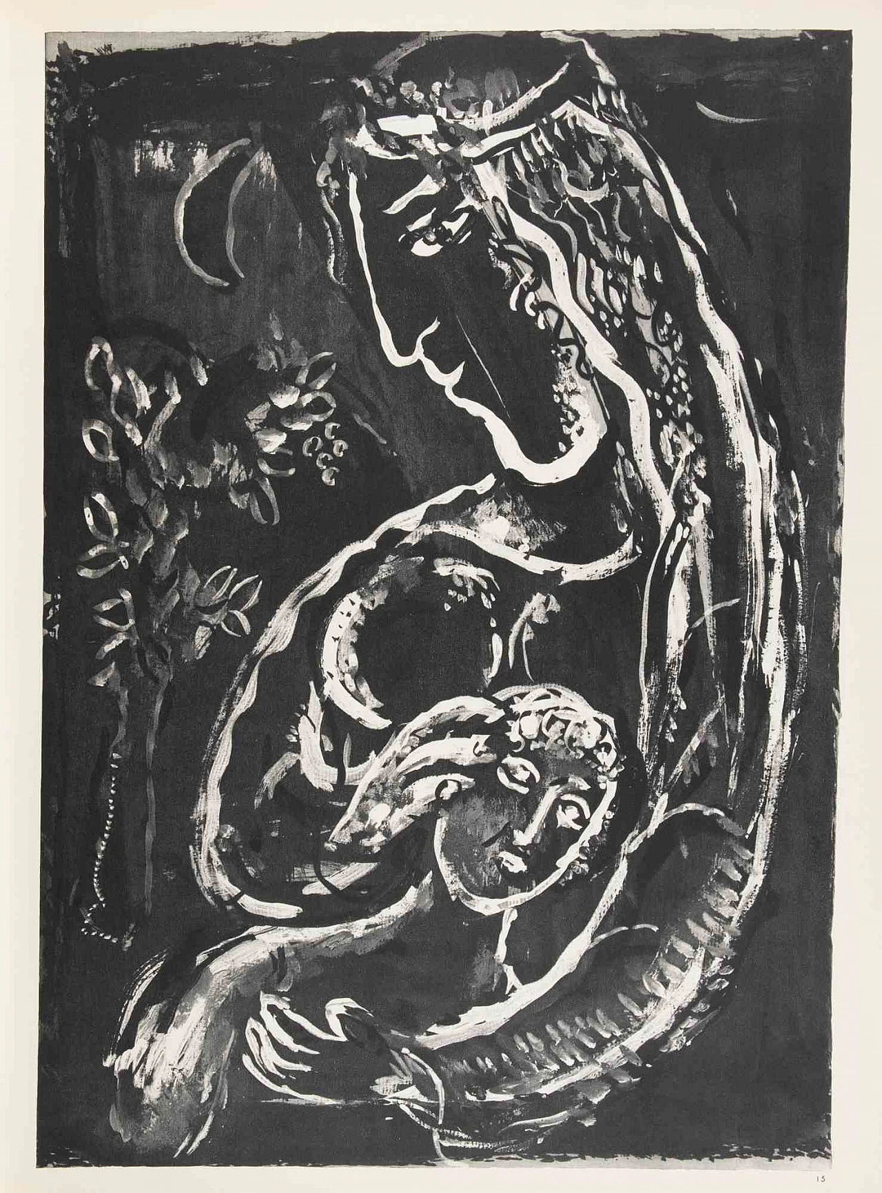 Marc Chagall, The Night in the Desert, Heliogravure 1960s-1970s 1