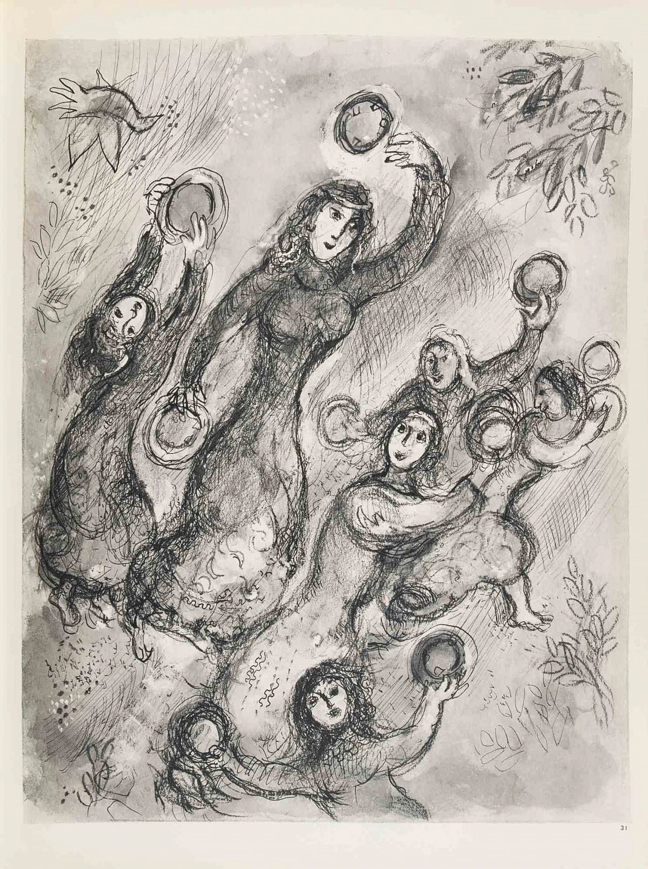Marc Chagall, The Prophetesses, Heliogravure 1960s-1970s 2