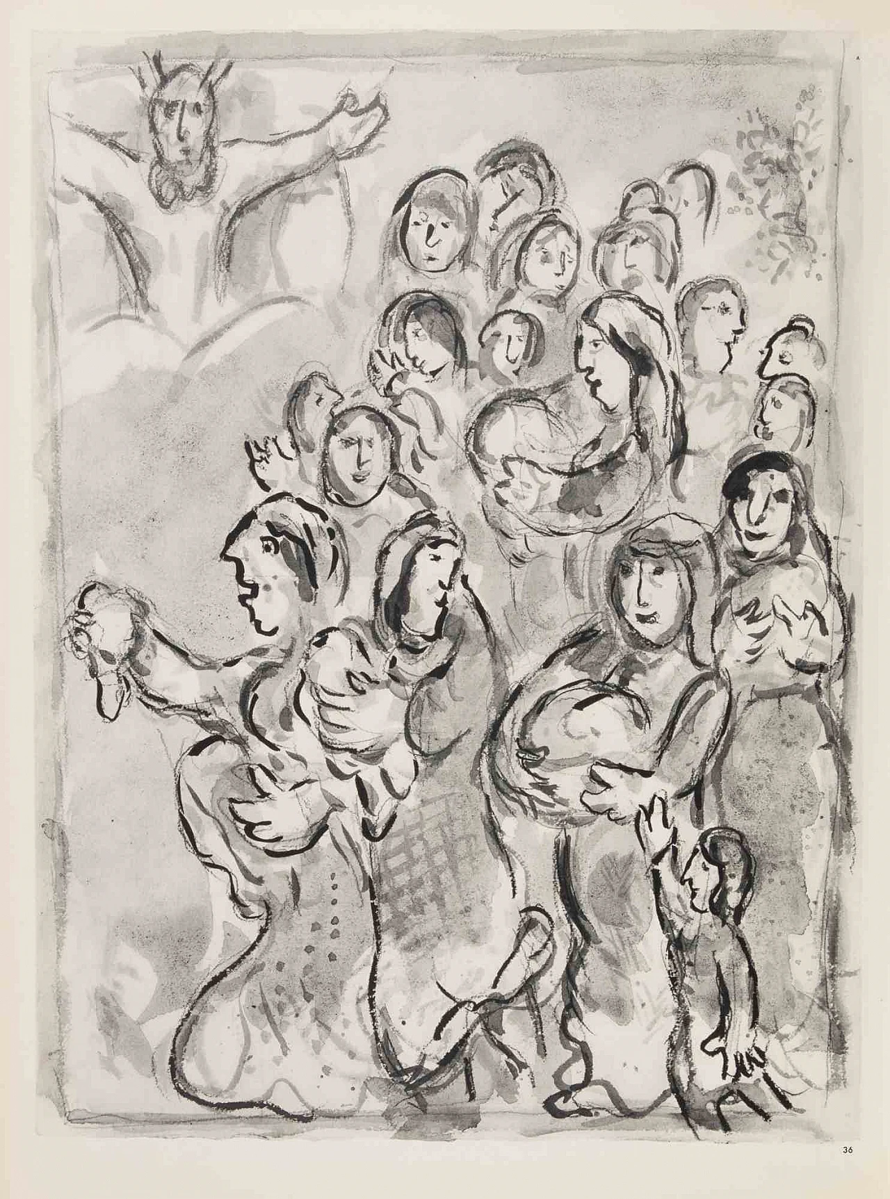 Marc Chagall, The Golden Calf, Heliogravure 1960s-1970s 2