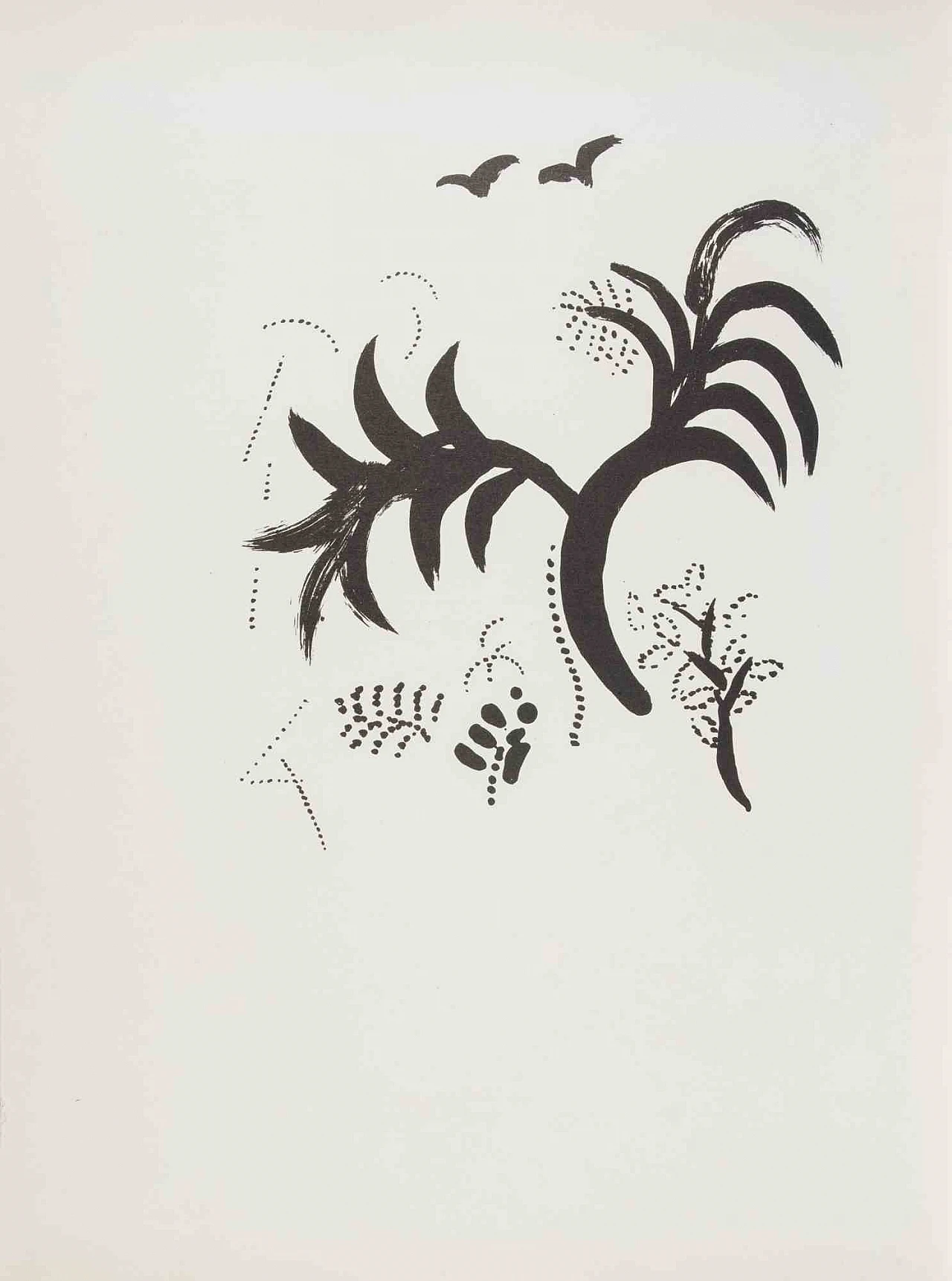 Marc Chagall, Rachel ha rubato gli idoli di suo padre, litografia 1960-1979 2