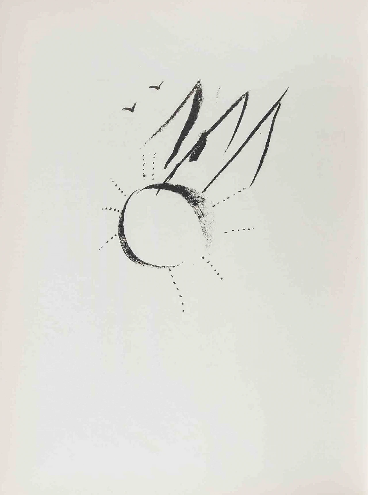 Marc Chagall, Job in Despair, Lithograph 1960s-1970s 2