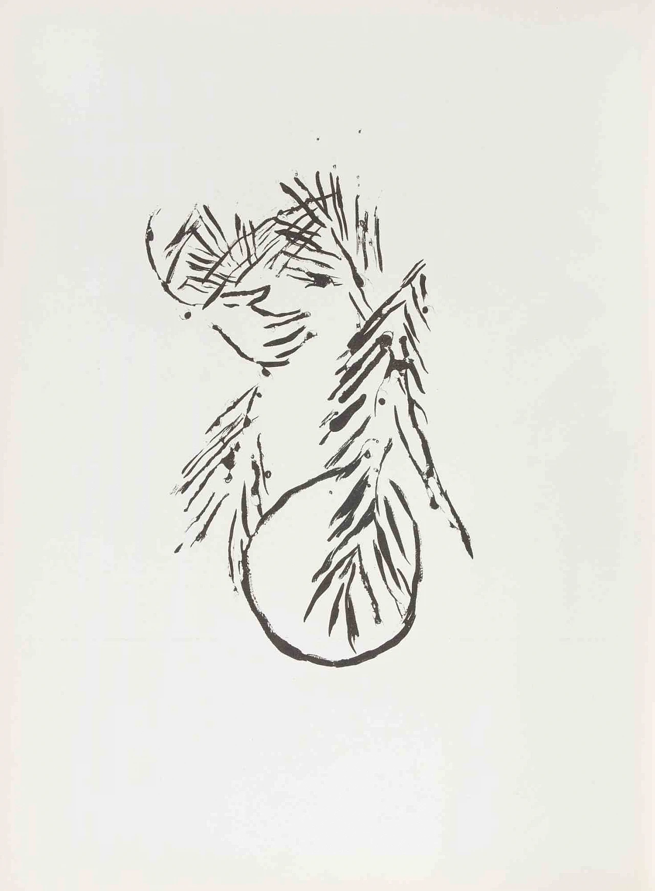 Marc Chagall, Rahab and the Spies in Jericho, Lithograph 1960s-1970s 2